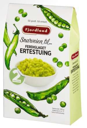 Bilde av Fjordland Ferdig ertestuing. Bilde av Fjordland Ferdig ertestuing.
