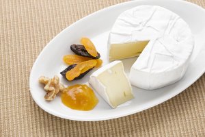 Bilde av Camembert, ost, lettere. Bilde av Camembert, ost, lettere.