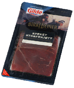 Bilde av Gilde Speket Storfekjøtt Birkebeiner. Bilde av Gilde Speket Storfekjøtt Birkebeiner.