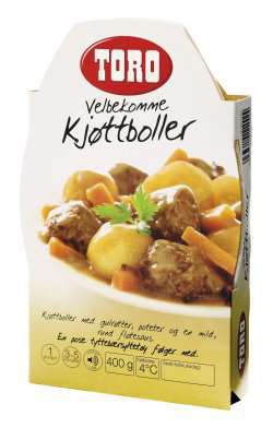 Bilde av Toro velbekomme kjøttboller. Bilde av Toro velbekomme kjøttboller.