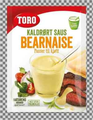 Prøv også Toro kaldrørt bearnaisesaus.
