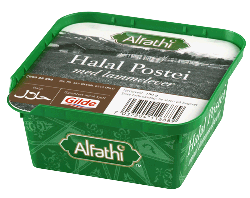Bilde av Alfathi Halal Postei.