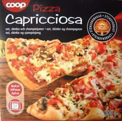 Bilde av Coop Pizza Capricciosa.