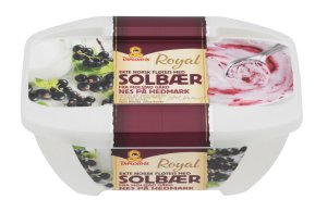 Bilde av Diplom-is ekte norsk fløteis med solbær.