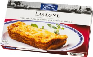Bilde av Lasagne, Dafgård. Bilde av Lasagne, Dafgård.