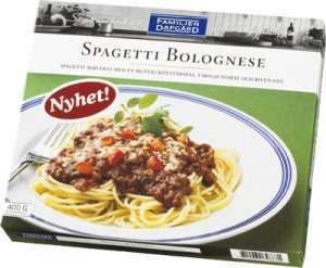 Bilde av Spagetti Bolognes, Dafgård. Bilde av Spagetti Bolognes, Dafgård.