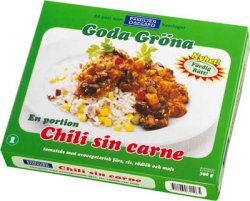 Bilde av Chili sin carne, vegetar, Dafgård. Bilde av Chili sin carne, vegetar, Dafgård.