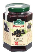 Bilde av Solbær marmelade, økologisk, Svansø. Bilde av Solbær marmelade, økologisk, Svansø.