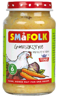 Bilde av Småfolk Grønnsaksgryte med kylling og kalkun.
