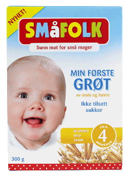 Bilde av Småfolk Min første grøt. Bilde av Småfolk Min første grøt.