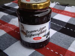 Bilde av Lerum Bestemor Lerums Blåbærsyltetøy. Bilde av Lerum Bestemor Lerums Blåbærsyltetøy.
