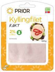 Prøv også Prior røkt filet kylling.