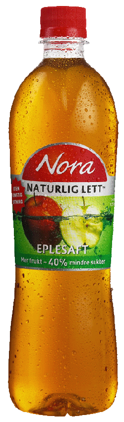 Bilde av Nora Naturlig lett eplesaft. Bilde av Nora Naturlig lett eplesaft.