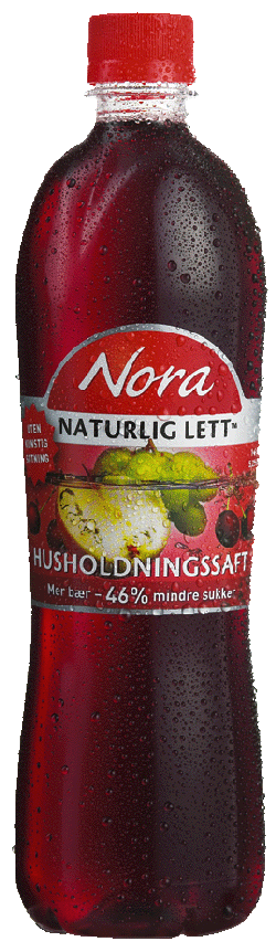 Bilde av Nora Naturlig lett husholdningssaft. Bilde av Nora Naturlig lett husholdningssaft.