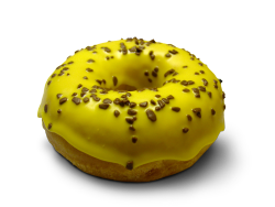 Bilde av Aunt Mabel banana donut. Bilde av Aunt Mabel banana donut.