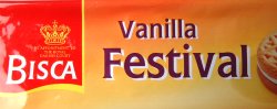 Bilde av Bisca Vanilla Festival Kjeks. Bilde av Bisca Vanilla Festival Kjeks.