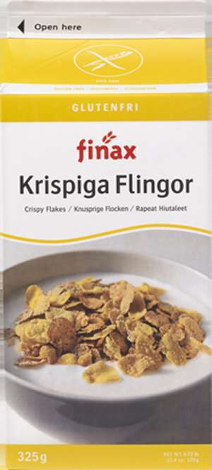 Bilde av Finax Glutenfria Krispiga Flingor. Bilde av Finax Glutenfria Krispiga Flingor.