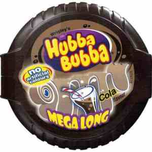 Prøv også Hubba Bubba tape cola.