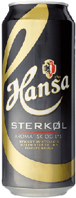 Bilde av Hansa sterkøl. Bilde av Hansa sterkøl.