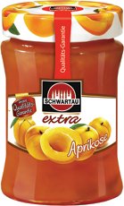 Bilde av Schwartau extra syltetøy aprikos. Bilde av Schwartau extra syltetøy aprikos.