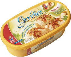 Bilde av Hennig Olsen Goodies Mapleis med maplesaus og pistasjnøtter. Bilde av Hennig Olsen Goodies Mapleis med maplesaus og pistasjnøtter.