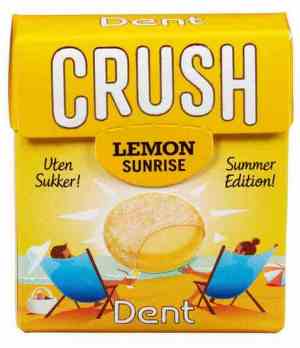 Prøv også Dent crush sitron.