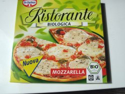 Bilde av DrOetker Biologica mozzarella.