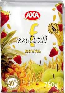 Bilde av AXA f-müsli Royal.