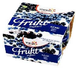 Bilde av Fjordland Yoplait Fruktyoghurt Blå Bær.
