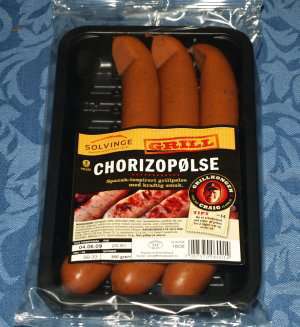 Bilde av Solvinge Grill Chorizopølse.