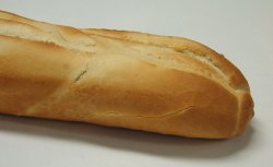 Bilde av Rundstykke, baguette, finbakstmel, hjemmebakt. Bilde av Rundstykke, baguette, finbakstmel, hjemmebakt.