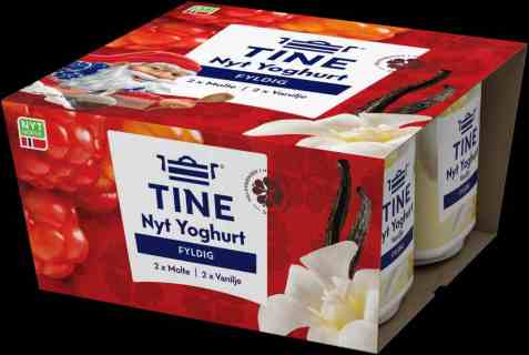 Bilde av Tine Yoghurt Nyt Julen.