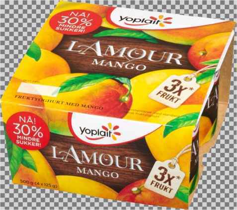 Bilde av Fjordland Yoplait Lamour Vanilje med mango. Bilde av Fjordland Yoplait Lamour Vanilje med mango.