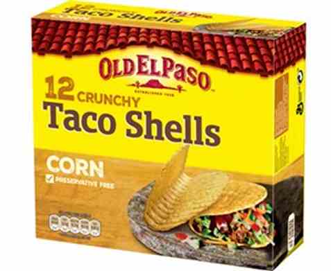 Bilde av Old El Paso Taco Shells. Bilde av Old El Paso Taco Shells.