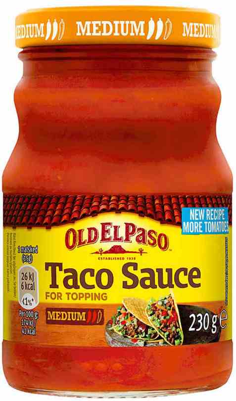 Bilde av Old El Paso Taco Sauce Medium.
