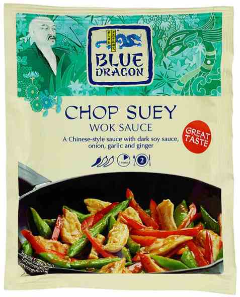 Bilde av Blue Dragon Woksaus Chop Suey. Bilde av Blue Dragon Woksaus Chop Suey.