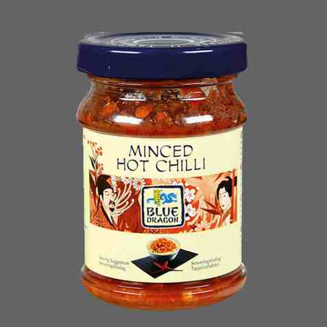 Bilde av Blue Dragon Minced Hot Chili. Bilde av Blue Dragon Minced Hot Chili.