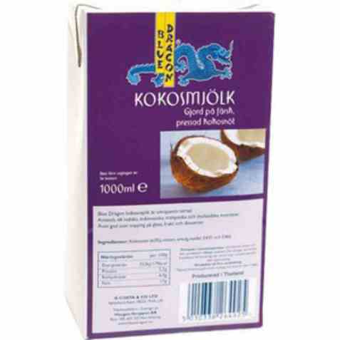 Bilde av Blue Dragon kokosmelk 1 liter. Bilde av Blue Dragon kokosmelk 1 liter.
