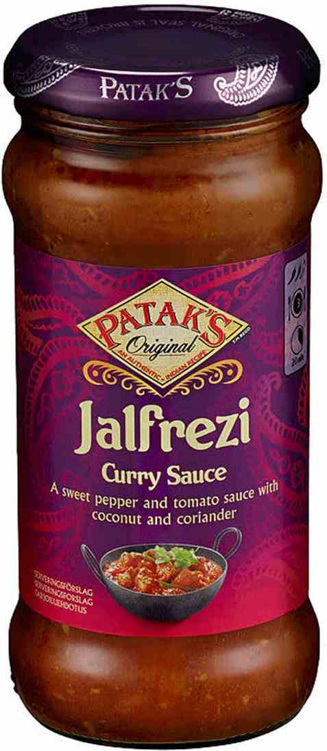 Bilde av Pataks Jalfrezi Sauce. Bilde av Pataks Jalfrezi Sauce.
