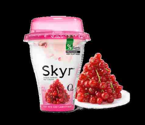Bilde av Q skyr rips og vanilje. Bilde av Q skyr rips og vanilje.
