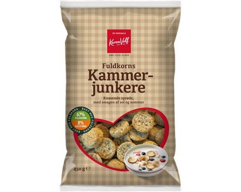 Bilde av Karen Volf Kammerjunkere fullkorn. Bilde av Karen Volf Kammerjunkere fullkorn.