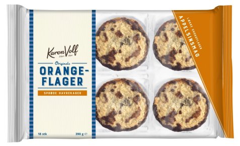 Bilde av Karen Volf Orange Flakes. Bilde av Karen Volf Orange Flakes.