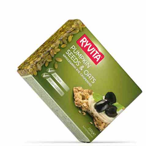 Bilde av Ryvita gresskarfrø. Bilde av Ryvita gresskarfrø.