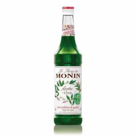 Bilde av Monin grønn peppermyntesirup. Bilde av Monin grønn peppermyntesirup.