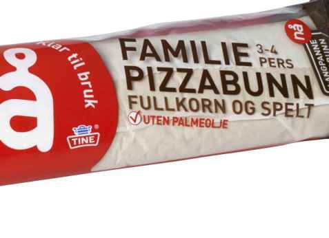 Bilde av Tine NÃ¥ Familiepizza med fullkorn og spelt. Bilde av Tine NÃ¥ Familiepizza med fullkorn og spelt.