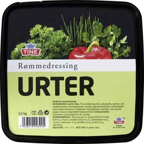 Bilde av Tine Rømmedressing Urter. Bilde av Tine Rømmedressing Urter.