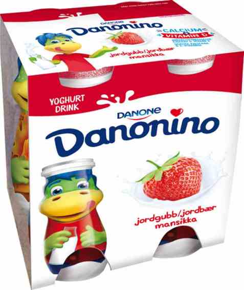 Bilde av Danonino Drikkeyoghurt Jordbær. Bilde av Danonino Drikkeyoghurt Jordbær.