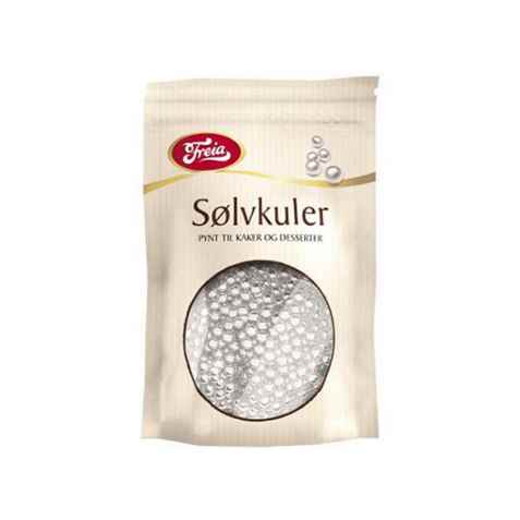 Bilde av Freia sølvkuler. Bilde av Freia sølvkuler.