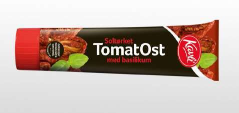 Bilde av Kavli Ekstra smak soltørket tomat med basilikum.