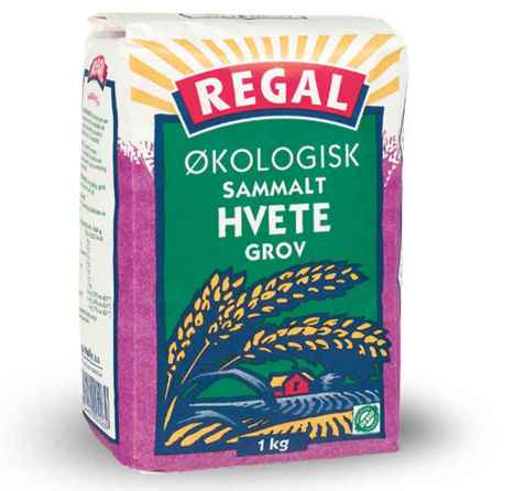 Bilde av Regal Økologisk sammalt hvete grov. Bilde av Regal Økologisk sammalt hvete grov.